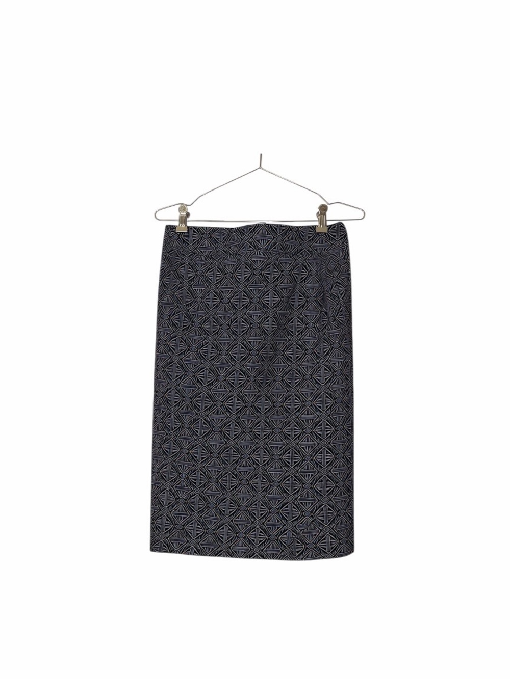 Rip skirt Hawaii women’s wrap skirt Classic Navy Geometric Pencil Skirt sz sm